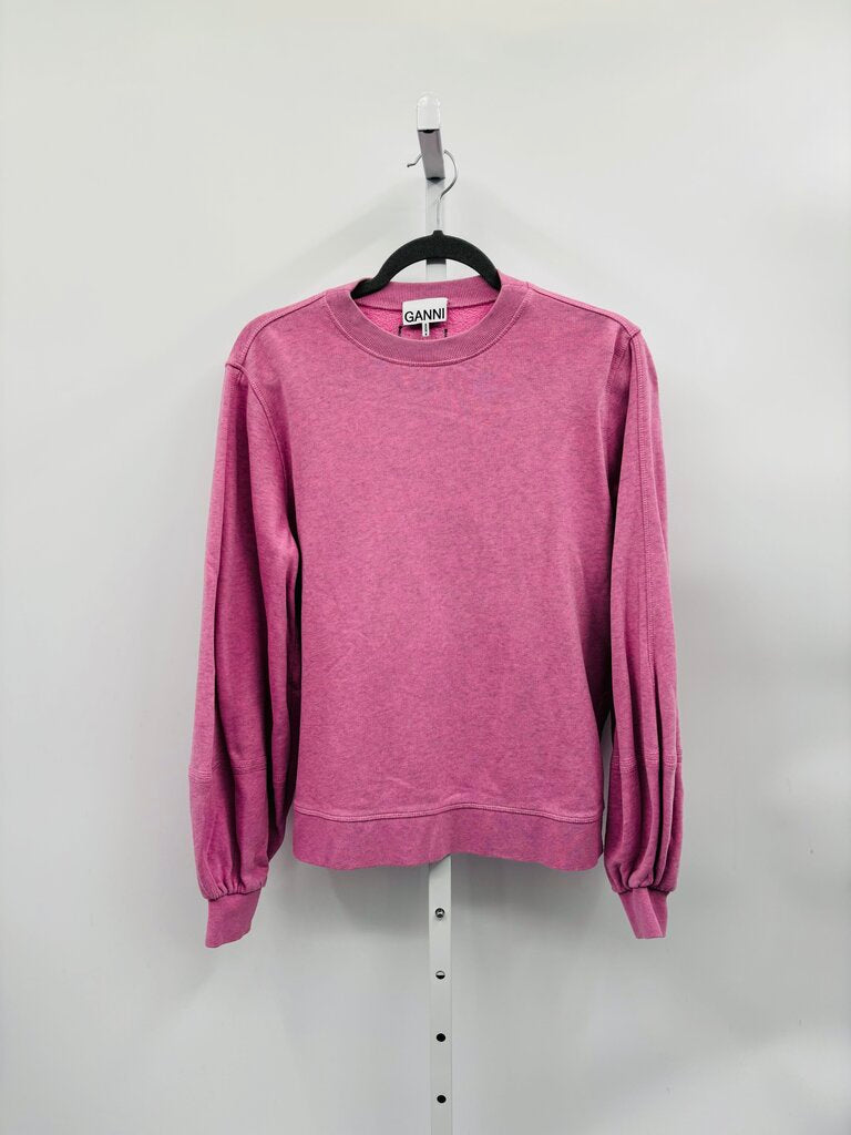 Ganni Sweatshirt Pink S