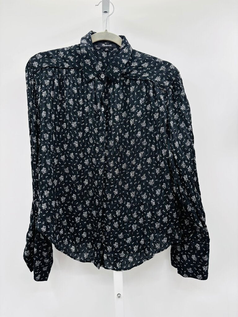 Madewell Blouse Black S