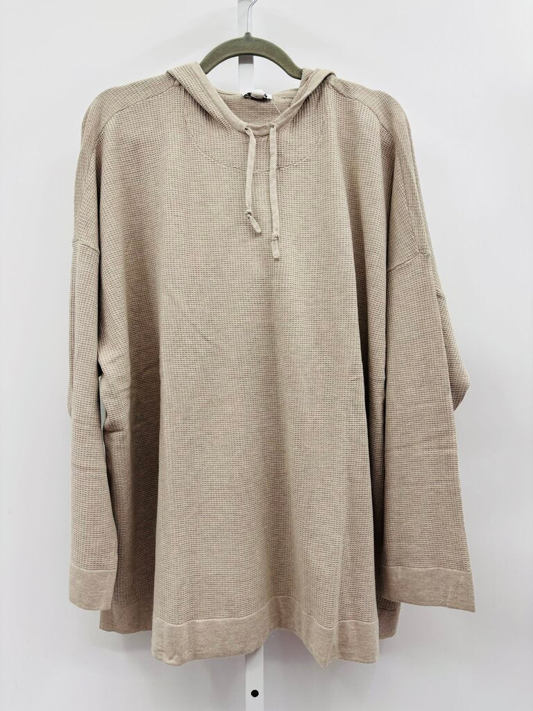 Pure Jill Top Plus Beige 3X