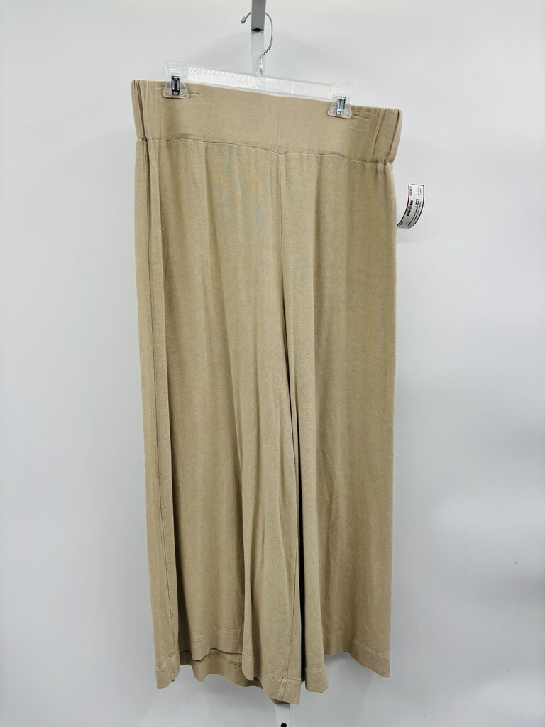 Free People Pants Wide Leg Beige S