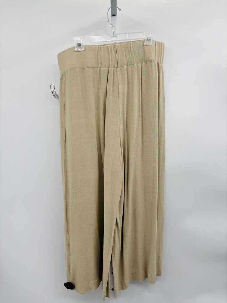 Free People Pants Wide Leg Beige S