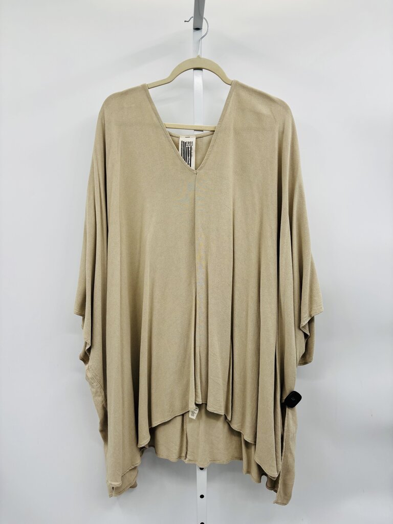 Free People Top Beige S