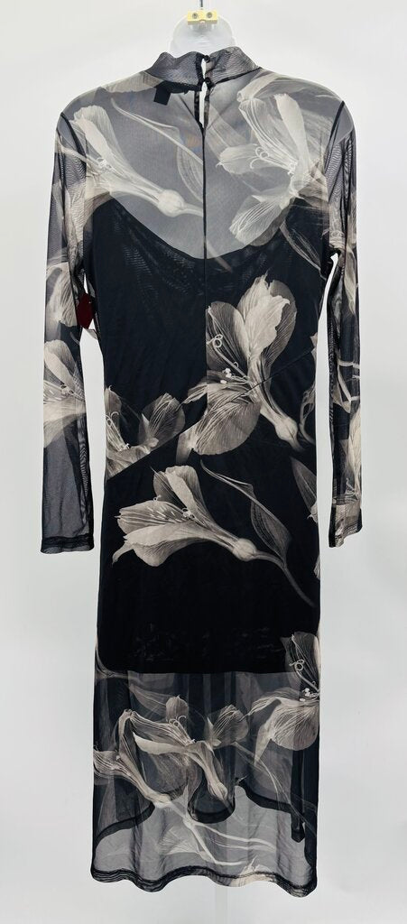 Allsaints Maxi Dress Black 12