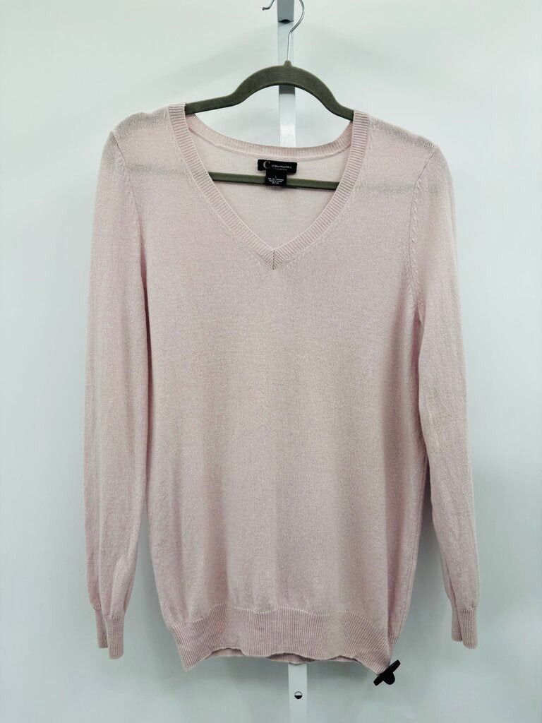 C by Bloomingdale's Sweater Pink L