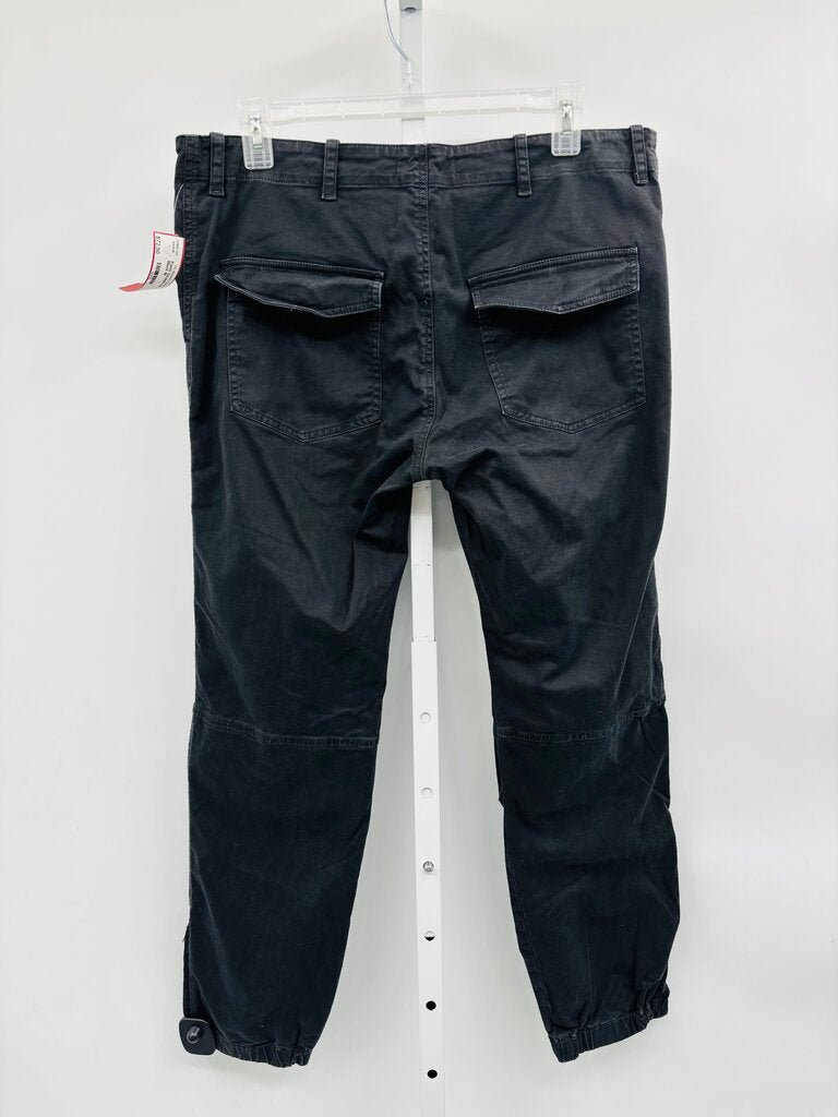 Nili Lotan Pants Straight Black 10