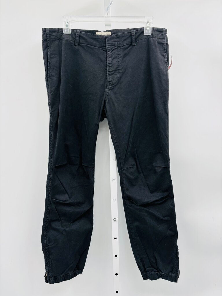 Nili Lotan Pants Straight Black 10