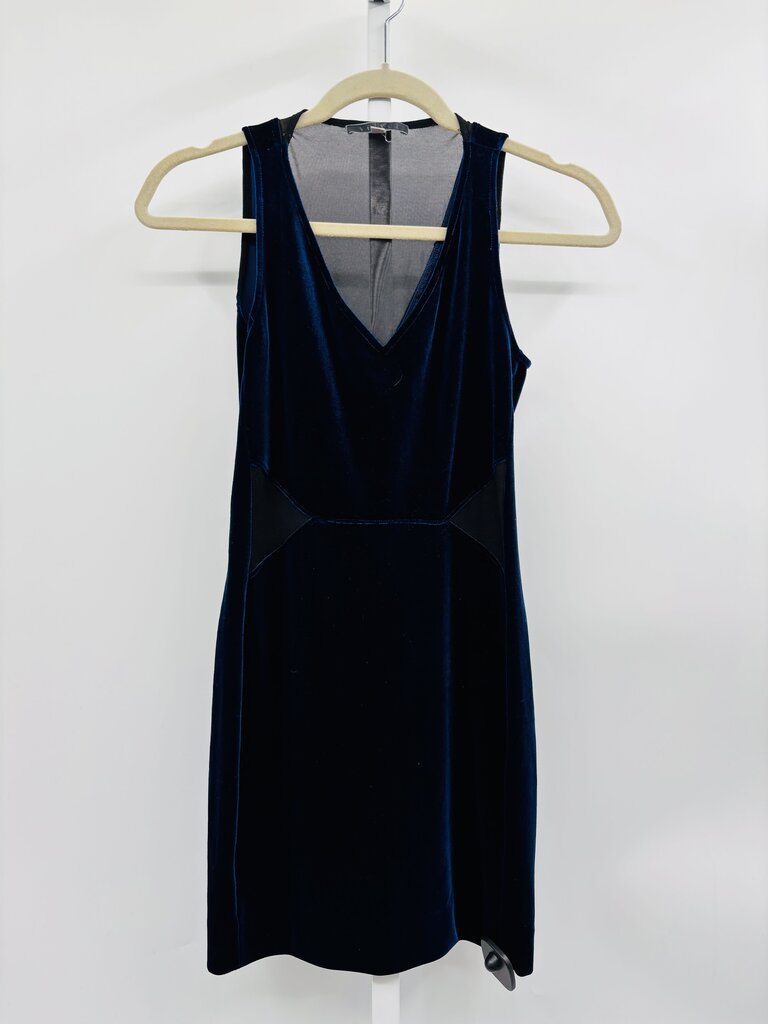 Velvet Dress Navy XS