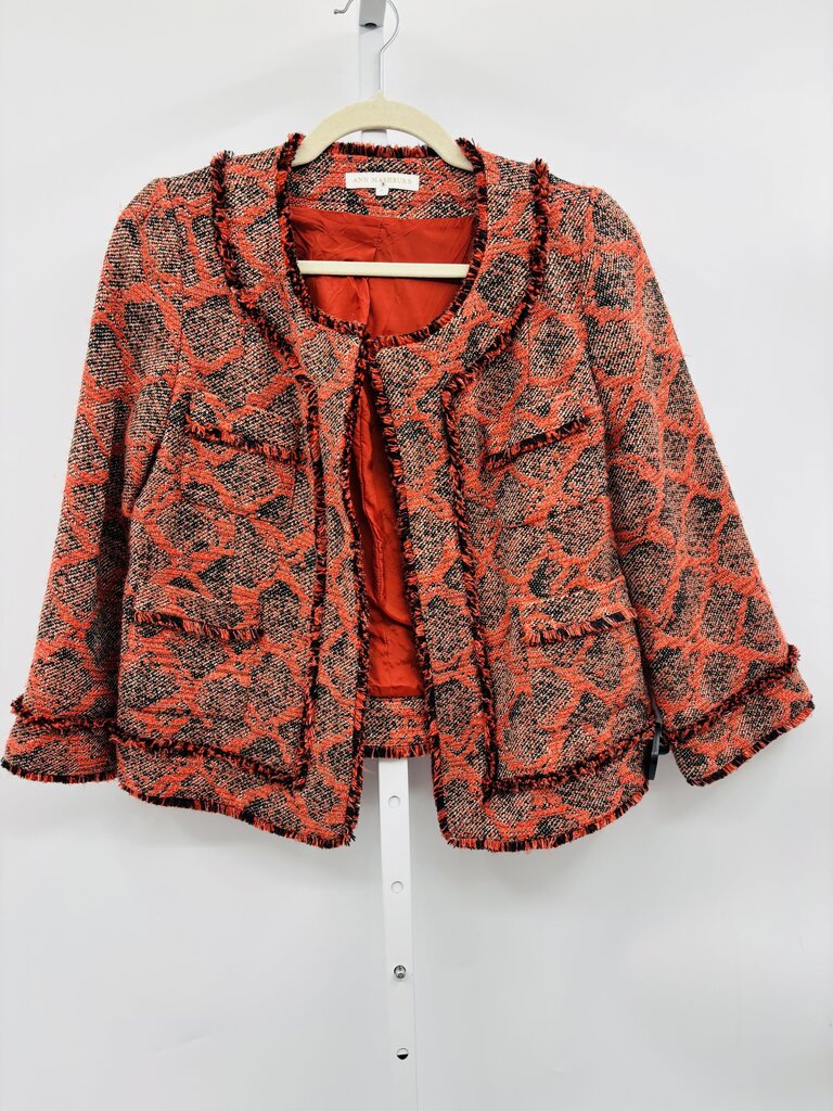 Ann Mashburn Jacket Red M