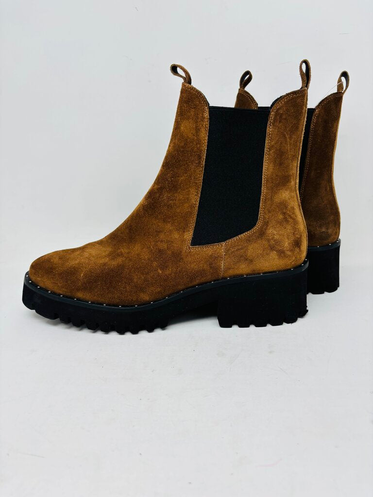Freda Salvador Ankle Boots Brown 8