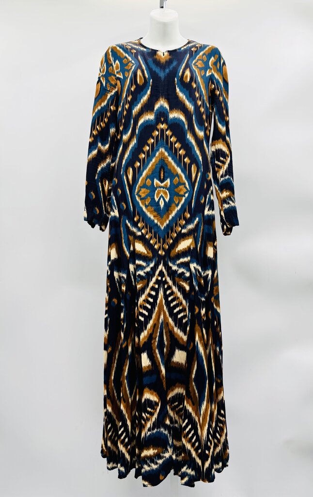 Farm Maxi Dress Navy S