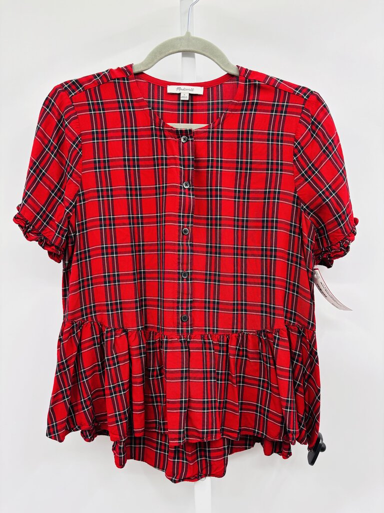 Madewell Blouse Red S