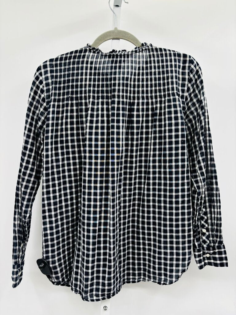 J. Crew Blouse Navy 4