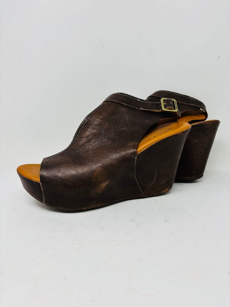 Kork-Ease Wedge Brown 7
