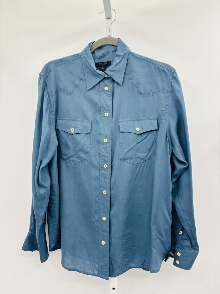 Frye Shirt Navy M