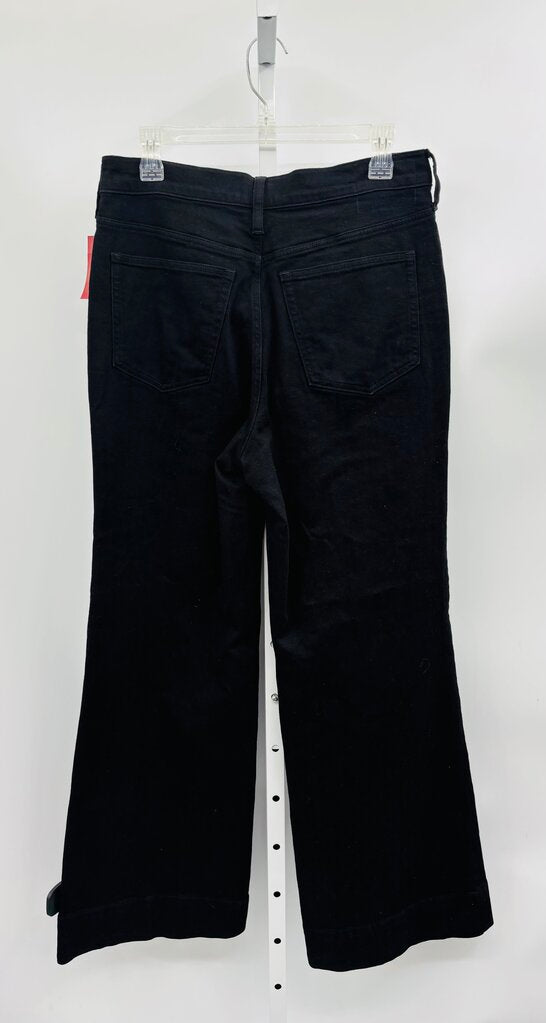 J. Crew Jeans Wide Leg Black 6