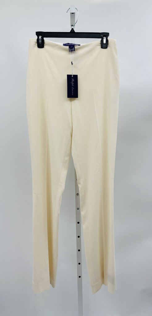 Ralph Lauren Purple Pants Straight Ivory 10