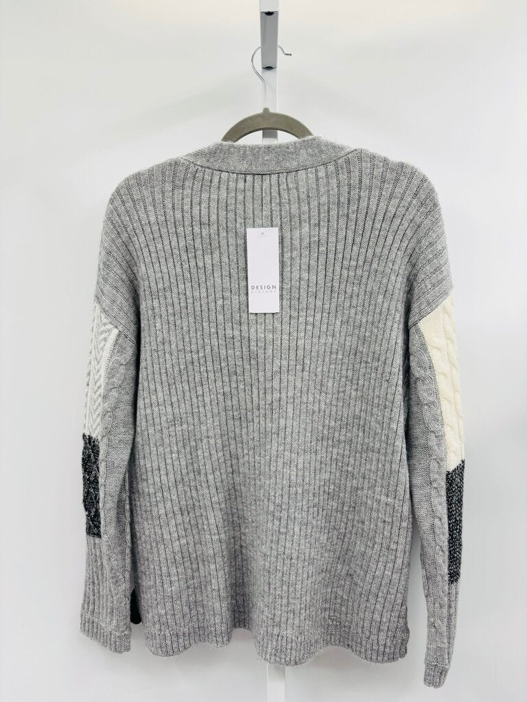 Design History Cardigan Grey S