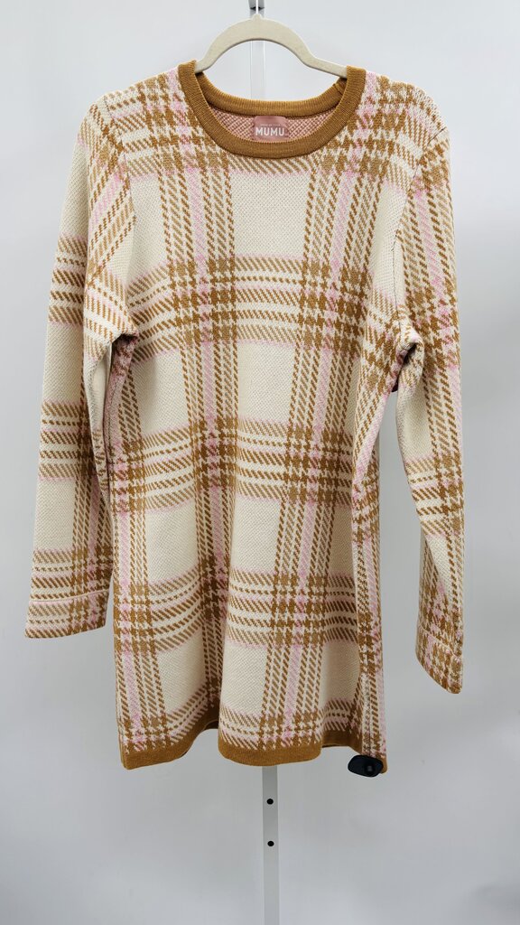 Show Me Your Mumu Dress Tan XL