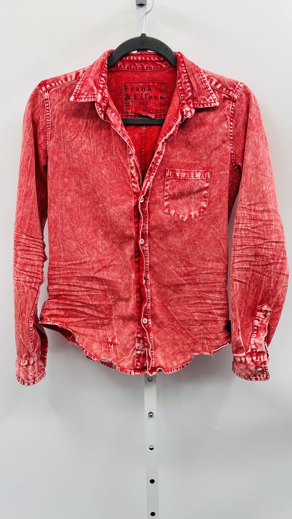 Frank & Eileen Shirt Red XS