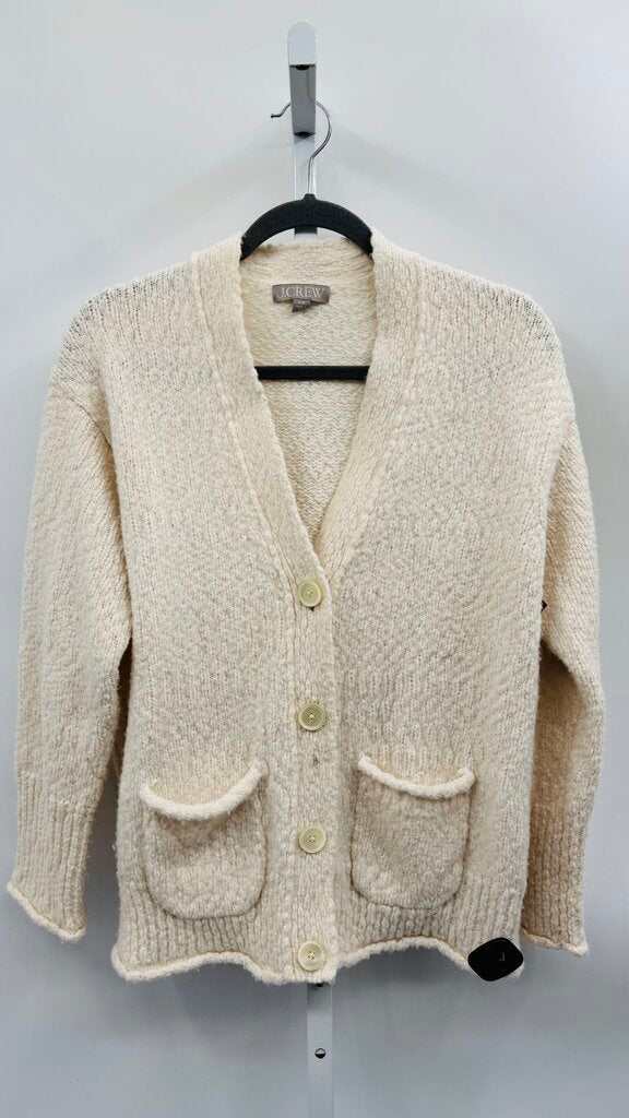 J. Crew Cardigan Ivory XXS
