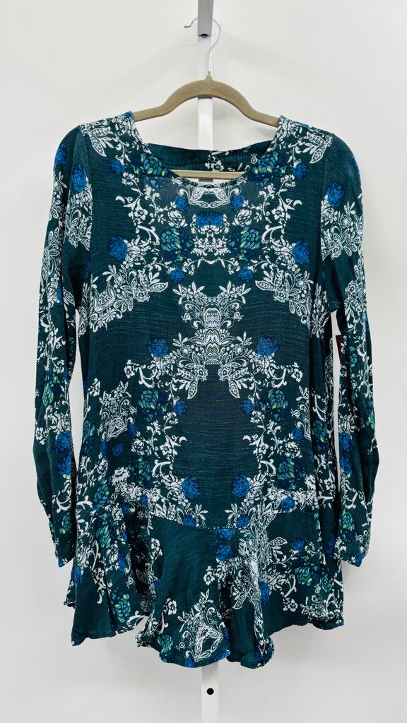 Free People Blouse Green M