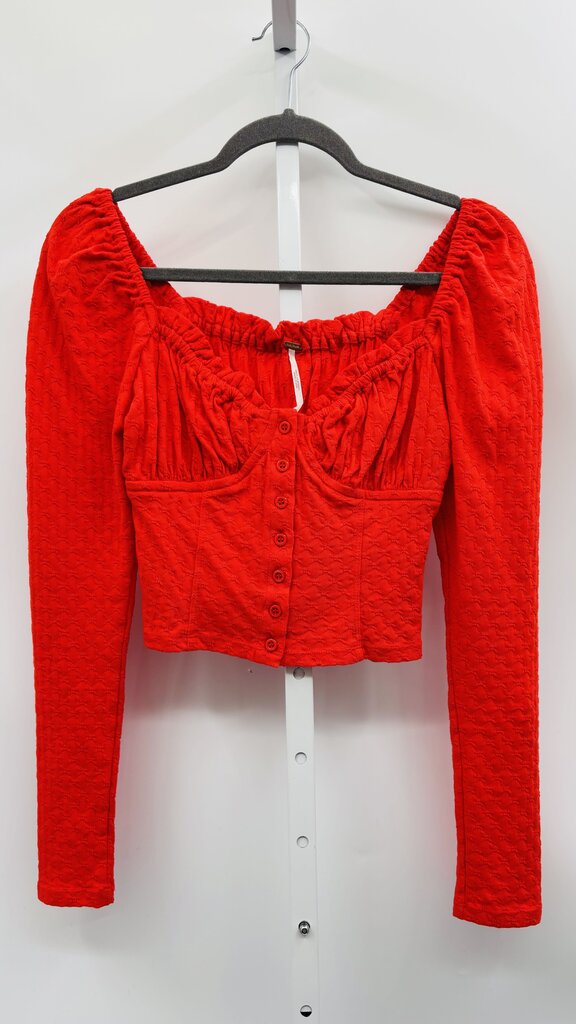 Free People Top Red XS