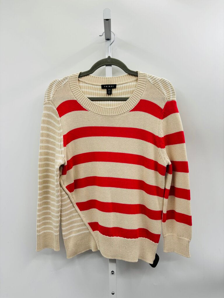 Tribal Sweater Tan M