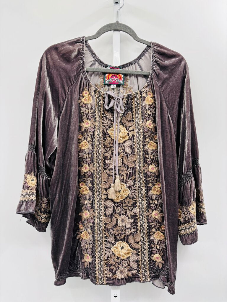 Johnny Was Tunic Grey M