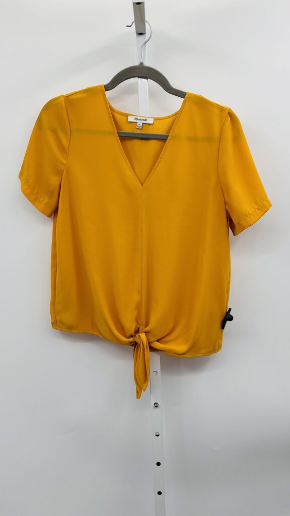 Madewell Blouse Yellow XS
