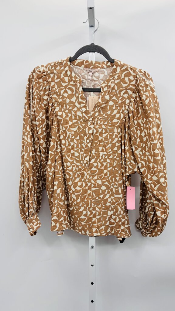 Esqualo Blouse Brown 6