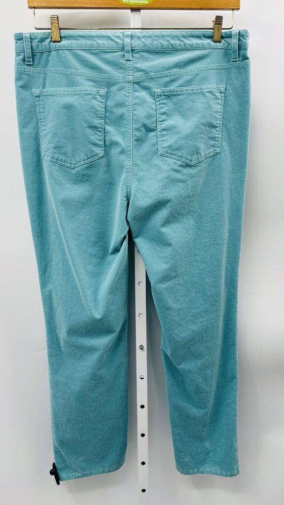 Talbots Pants Straight Blue 16