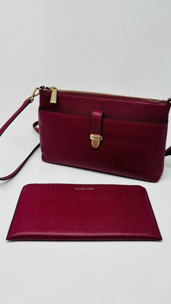 Michael Kors Crossbody Bag Burgundy
