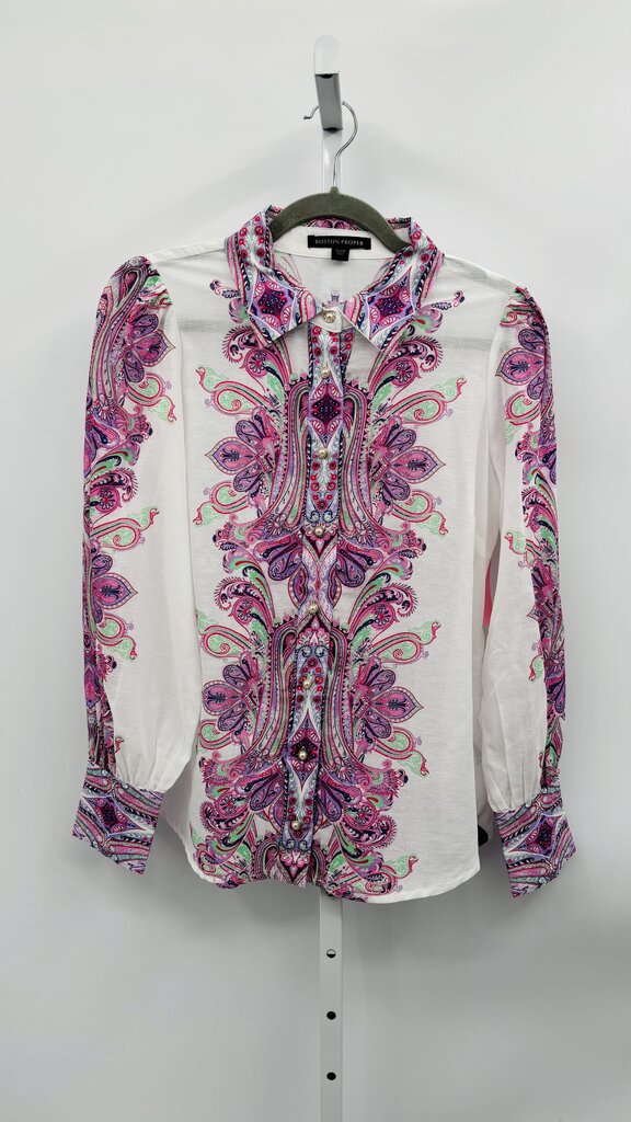 Boston Proper Blouse White M