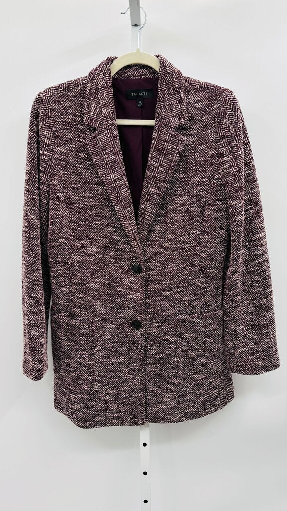 Talbots Coat Purple 10