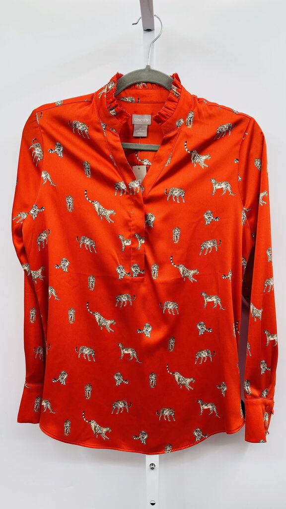 Chico's Blouse Red S