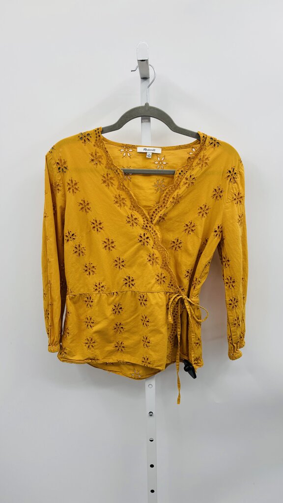Madewell Blouse Yellow S
