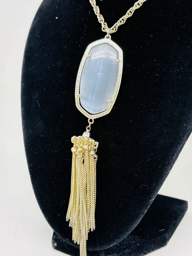 Kendra Scott Necklace Grey