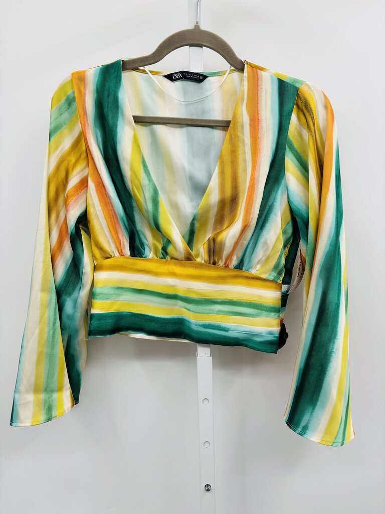 Zara Blouse Green S