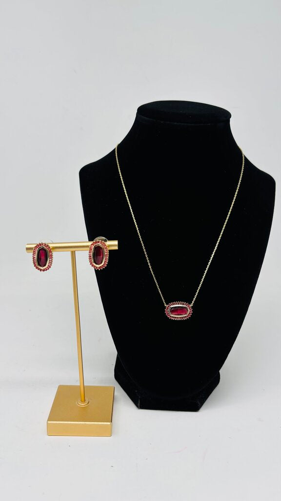 Kendra Scott Jewelry Set Red