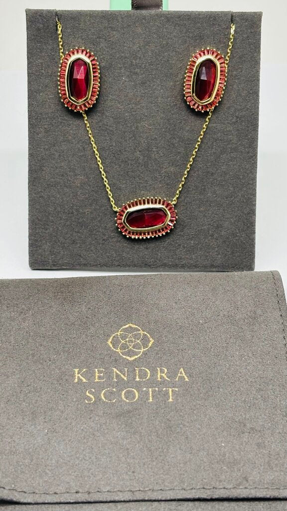 Kendra Scott Jewelry Set Red