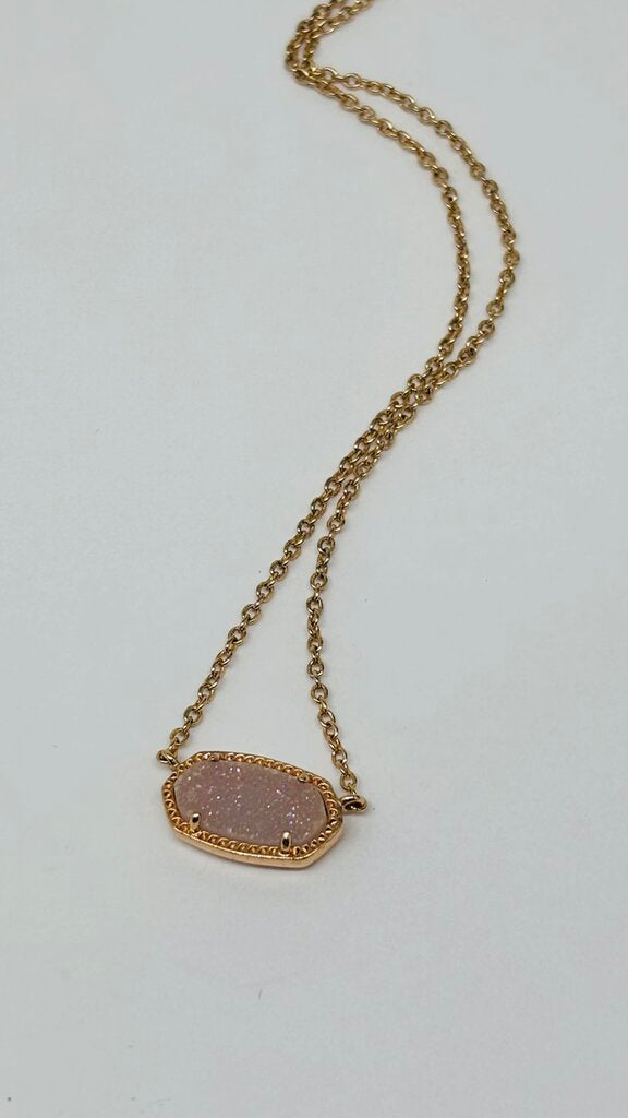 Kendra Scott Necklace Rose Gold