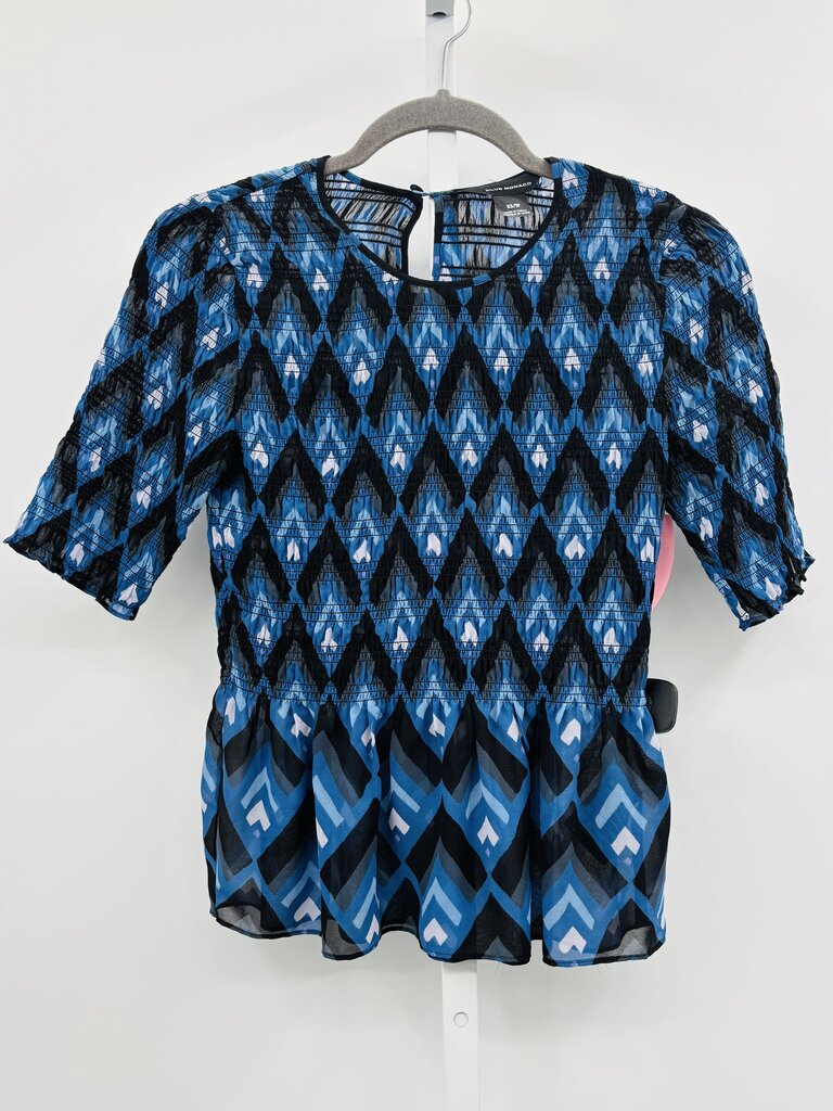 Club Monaco Blouse Blue XS