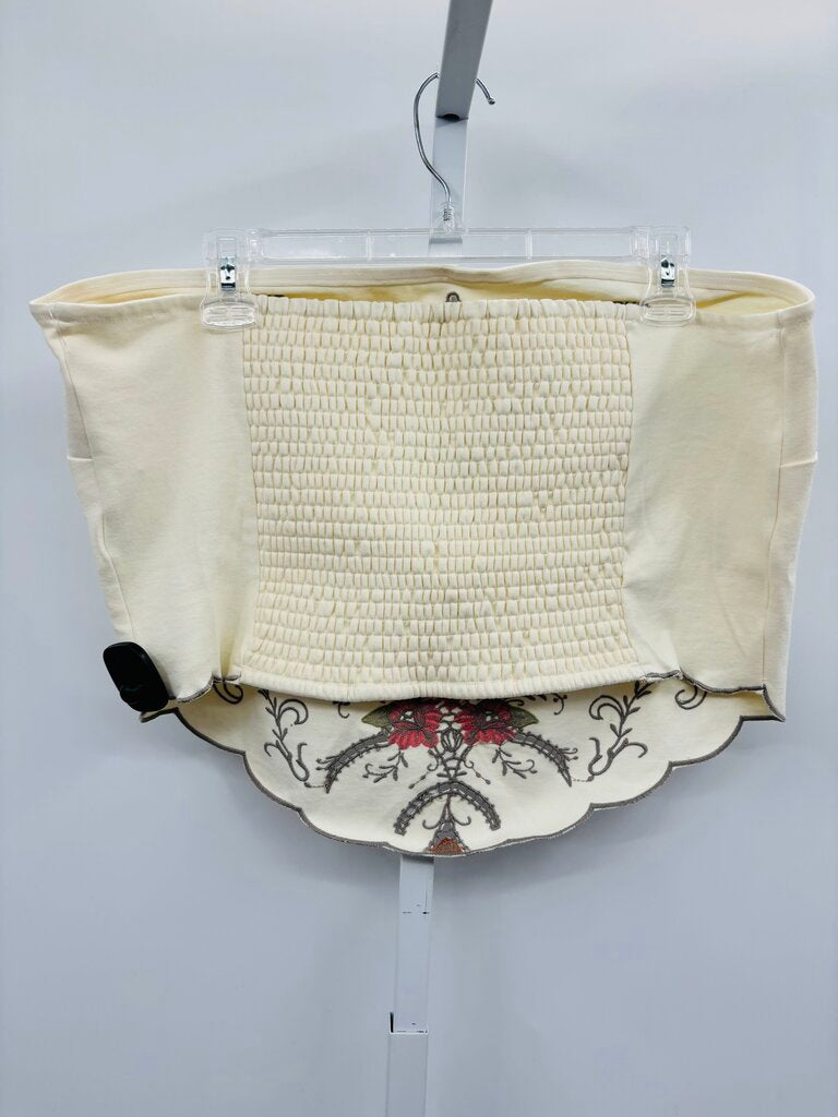 Anthropologie Top Beige XL