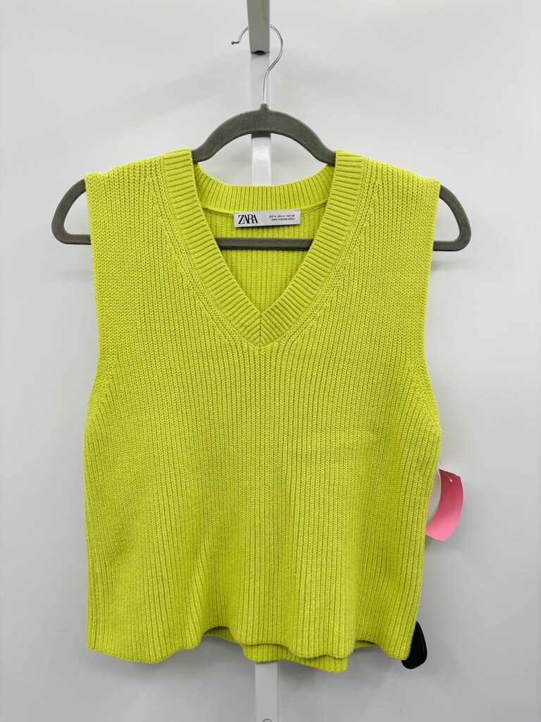 Zara Sweater Vest Green M