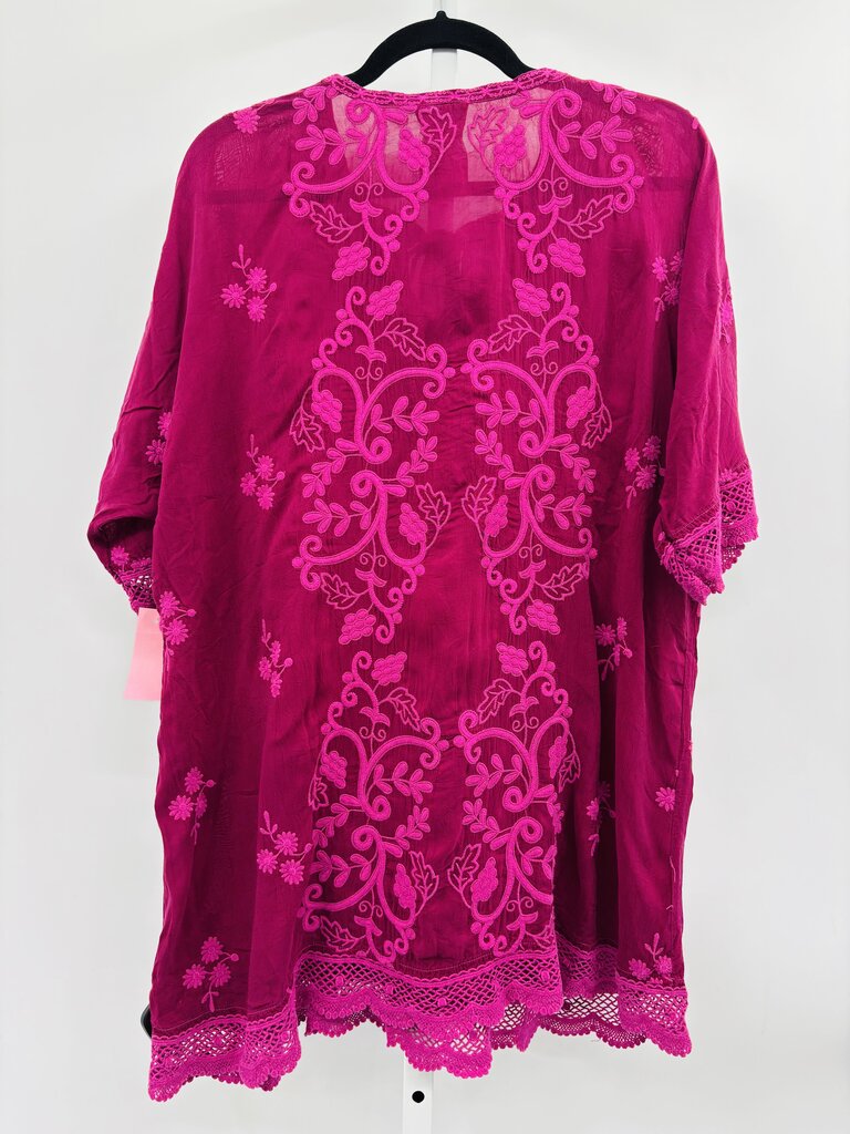 Johnny Was Tunic Purple L