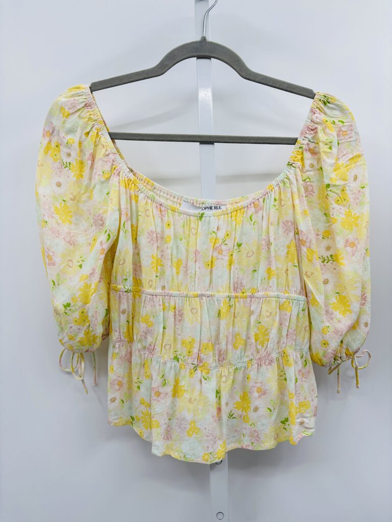 Sophie Rue Blouse Yellow S