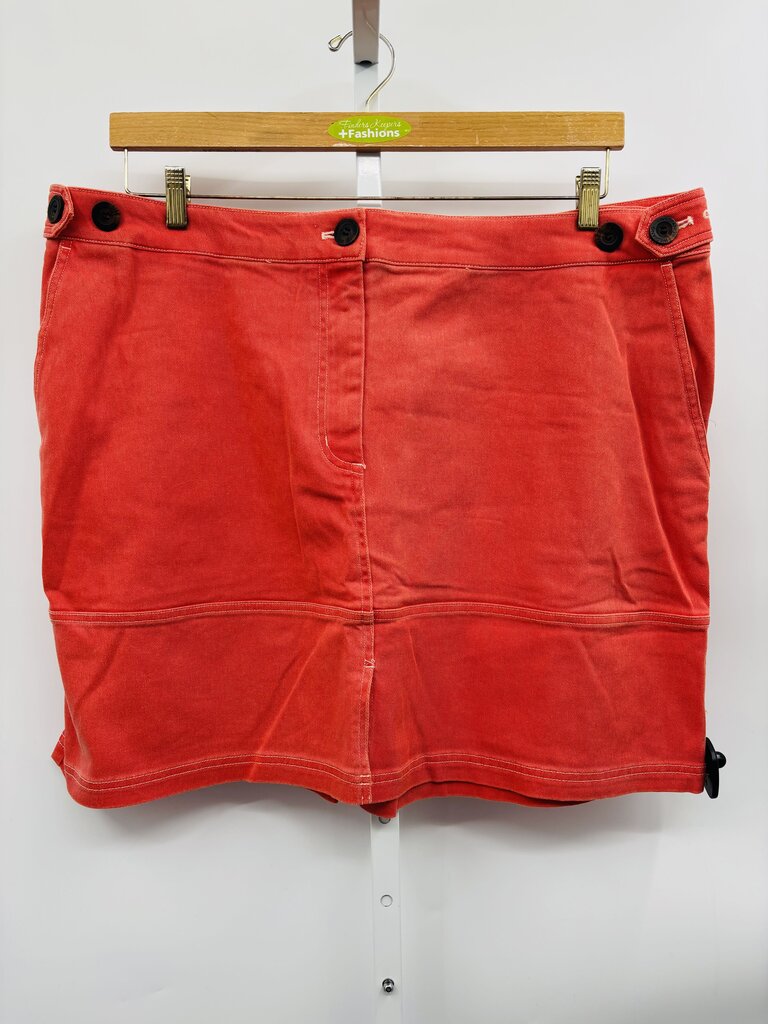 Wildfang Skirt Plus Orange 24