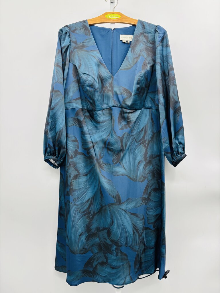 Sachin + Babi Dress Plus Navy 20W