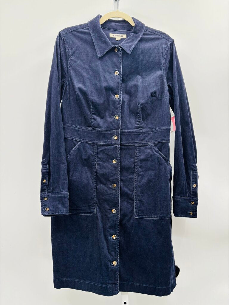 Boden Dress Navy 10