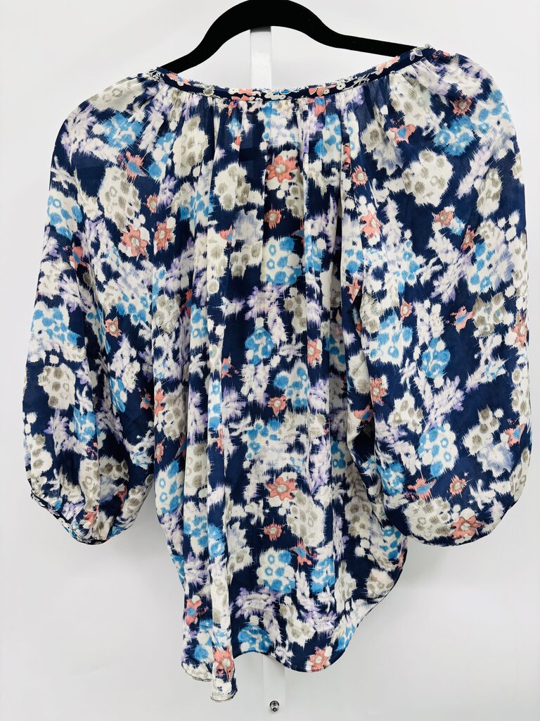 Rebecca Taylor Blouse Navy 6